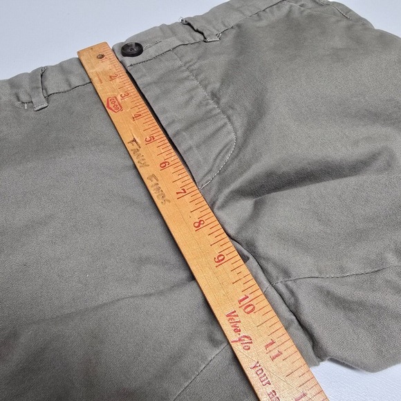 Allsaints Park Chino Pants Mens 30x30 Gray Slim Straight Button Fly‎ Office - Picture 10 of 13